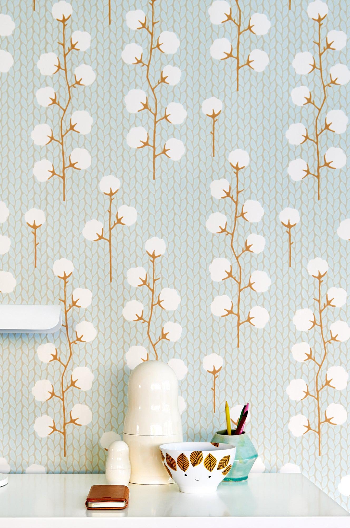 Majvillan - Tapete Sweet Cotton-Tapeten-Majvillan-TOJU Interior