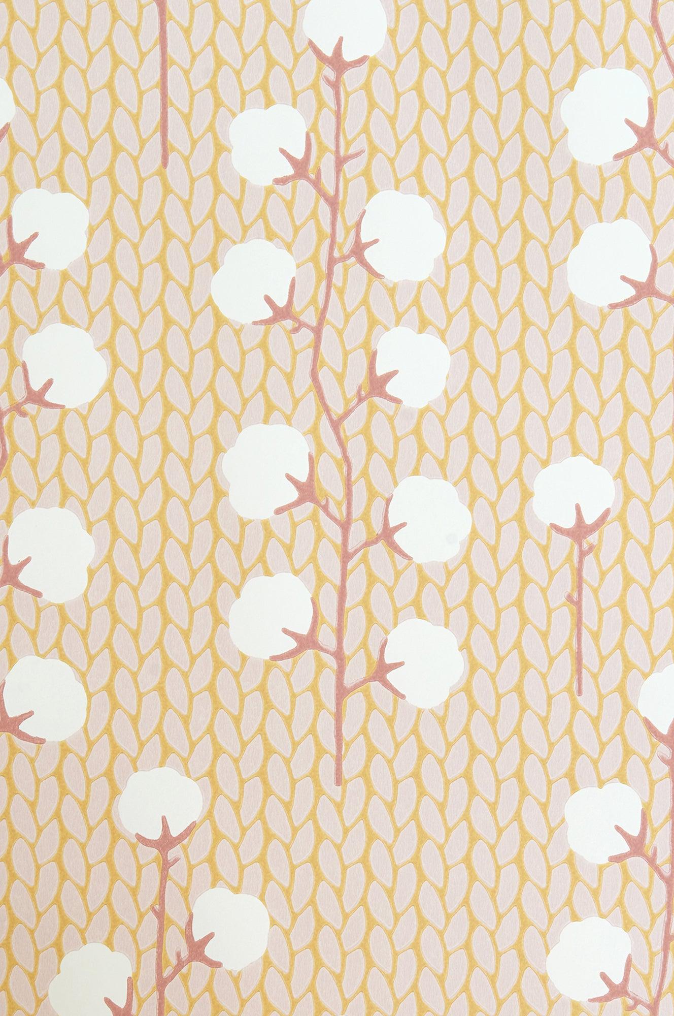 Majvillan - Tapete Sweet Cotton-Tapeten-Majvillan-Soft Pink-TOJU Interior