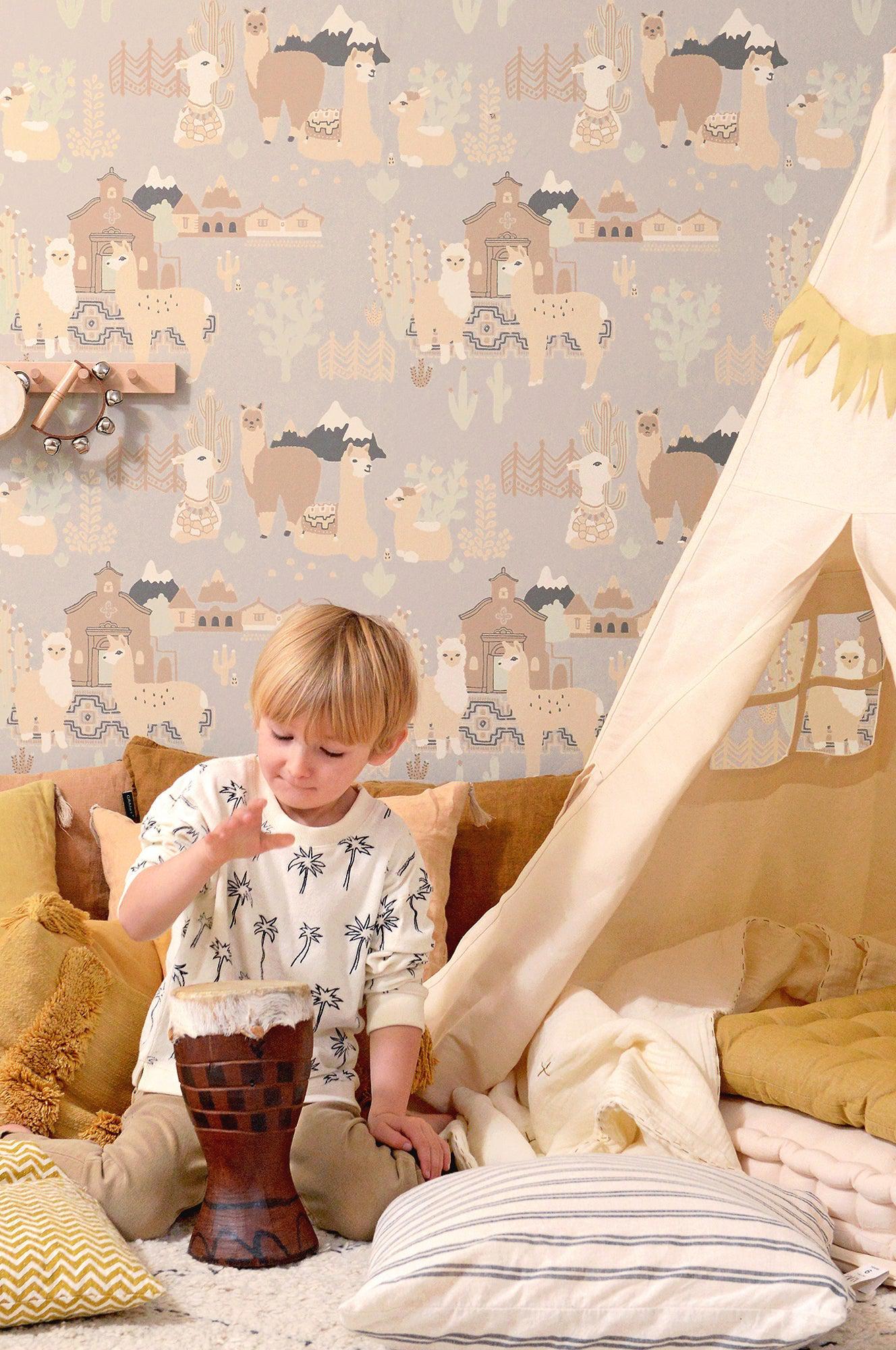 Majvillan - Tapete lama Village-Tapeten-Majvillan-TOJU Interior