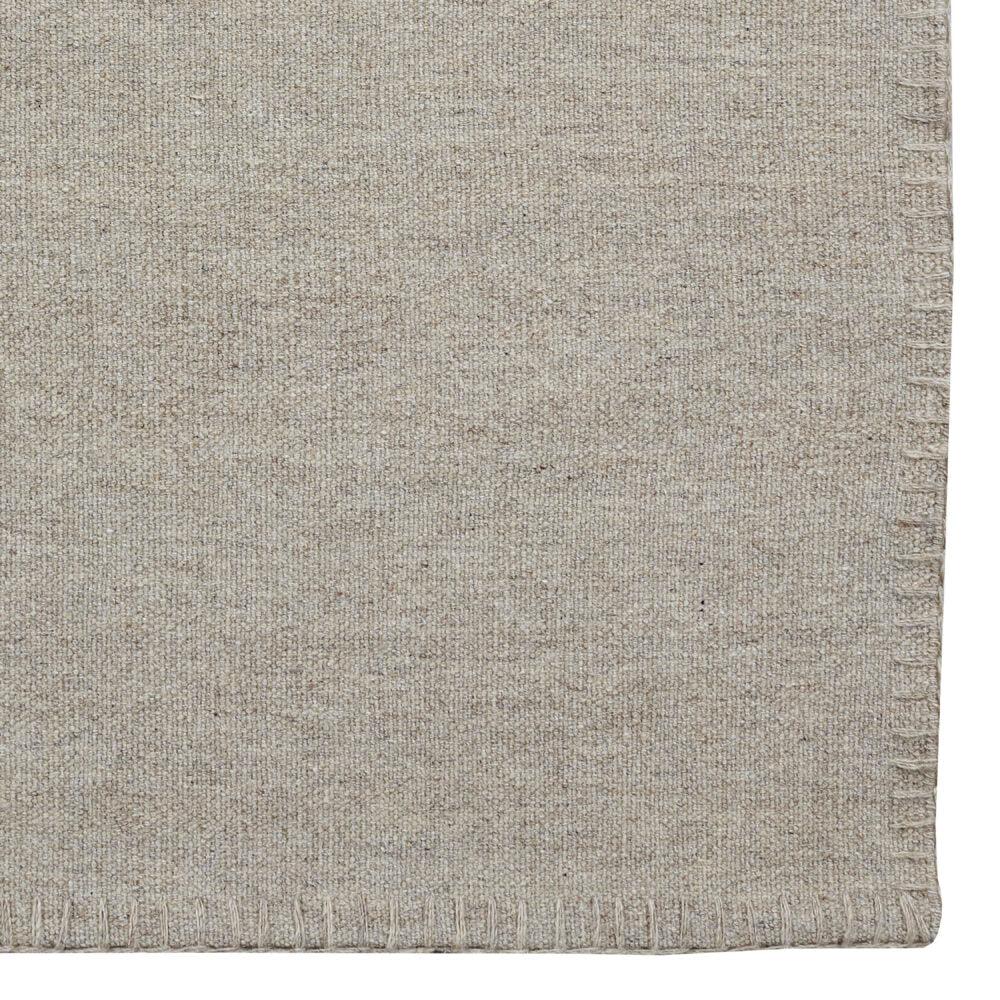 Massimo Copenhagen - Teppich Escape Kelim by Space Copenhagen-Teppiche-Massimo Copenhagen-90×250-Light Beige mit Stichen-TOJU Interior