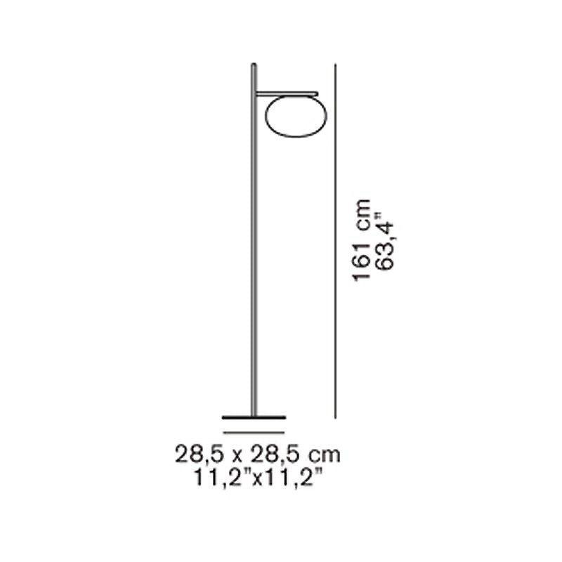 Oluce - Alba 382 Stehleuchte-Leuchten-Oluce-TOJU Interior