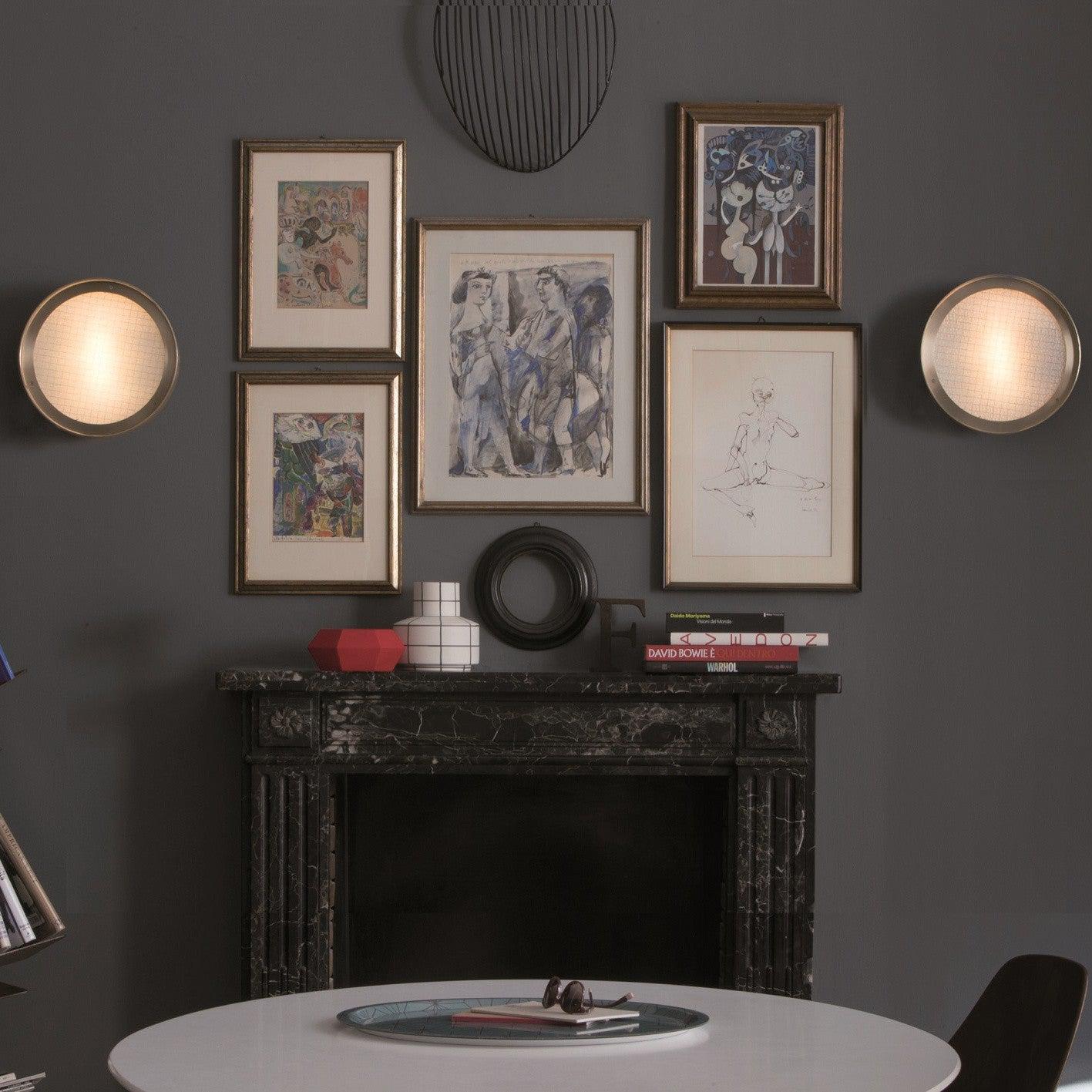 Oluce - Berlin Wand-/Deckenleuchte-Leuchten-Oluce-Berlin 720 - H x Ø 10x30cm/mit E14 Fassung-TOJU Interior