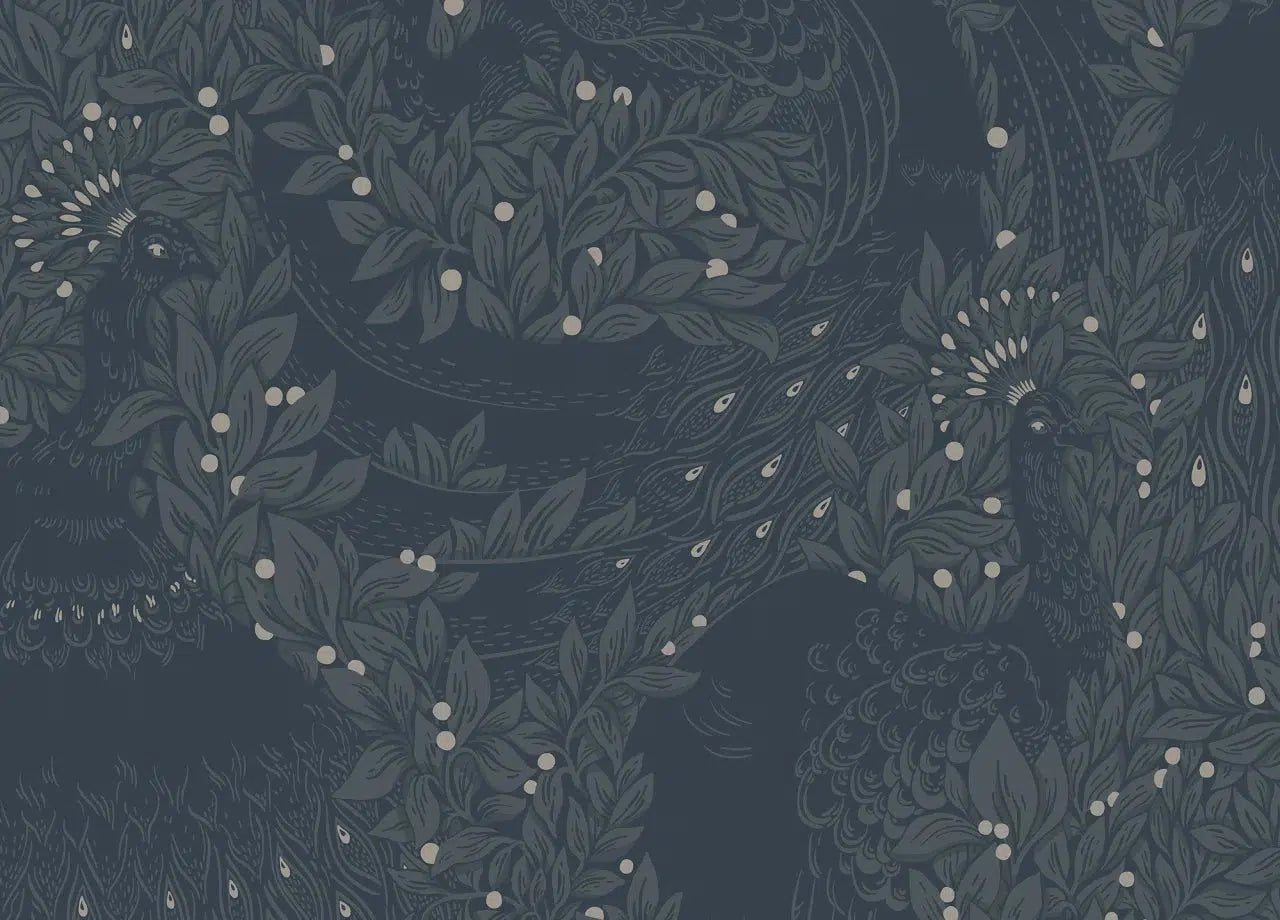 Sandberg - Tapete Evelina-Tapeten-Sandberg-Indigo Blue-TOJU Interior