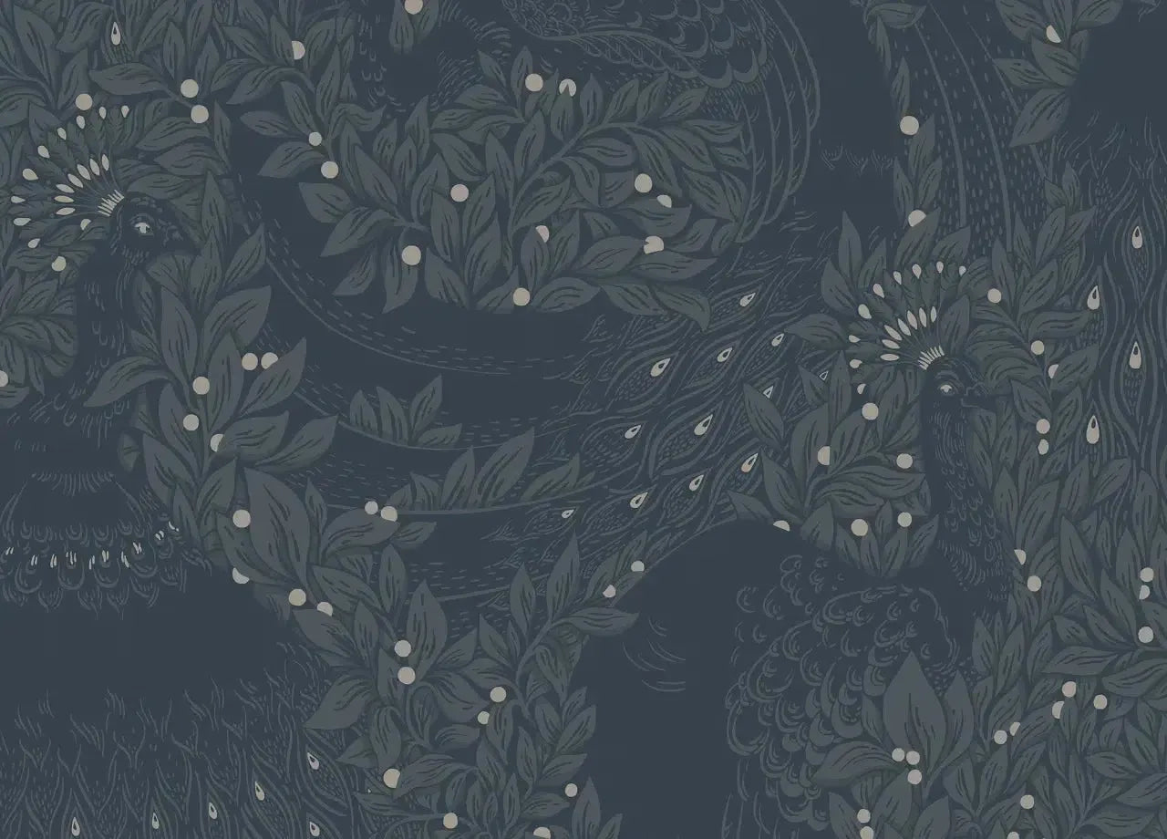 Sandberg - Tapete Evelina-Tapeten-Sandberg-Indigo Blue-TOJU Interior