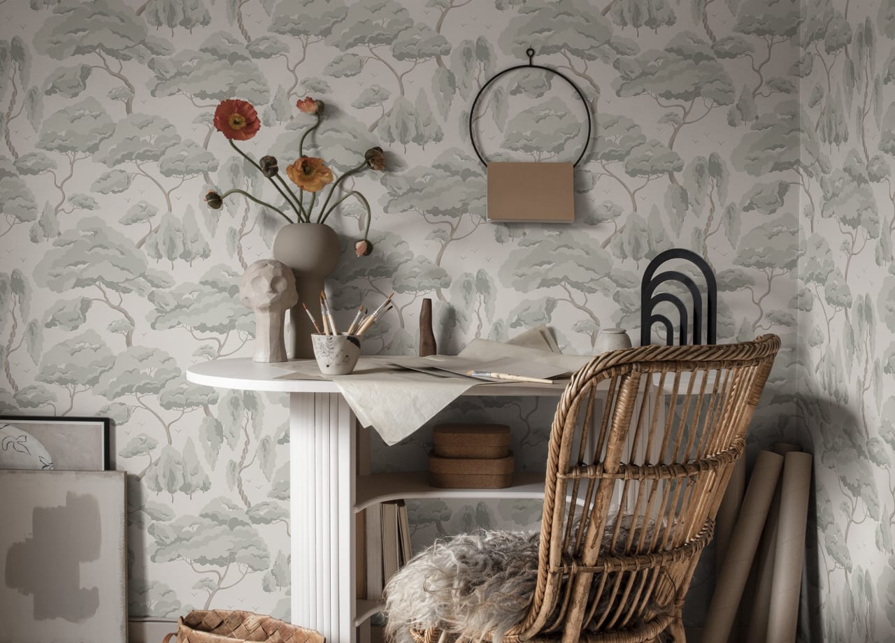 Sandberg - Tapete Kristoffer-Tapeten-Sandberg-Spring Green-TOJU Interior