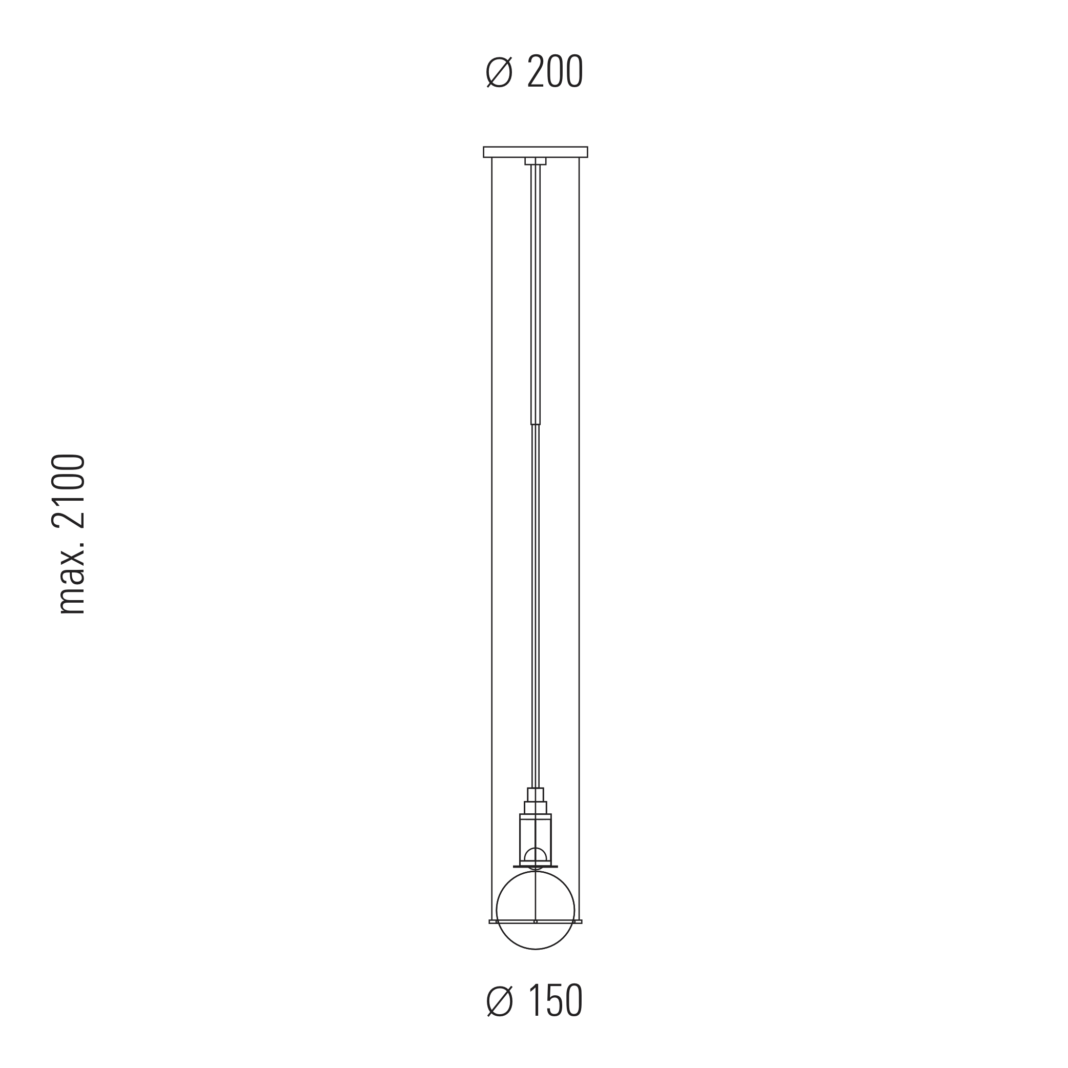 Tecnolumen - Hängeleuchte LE TRE STREGHE HL3S 81-Hängeleuchte-Tecnolumen-TOJU Interior -
