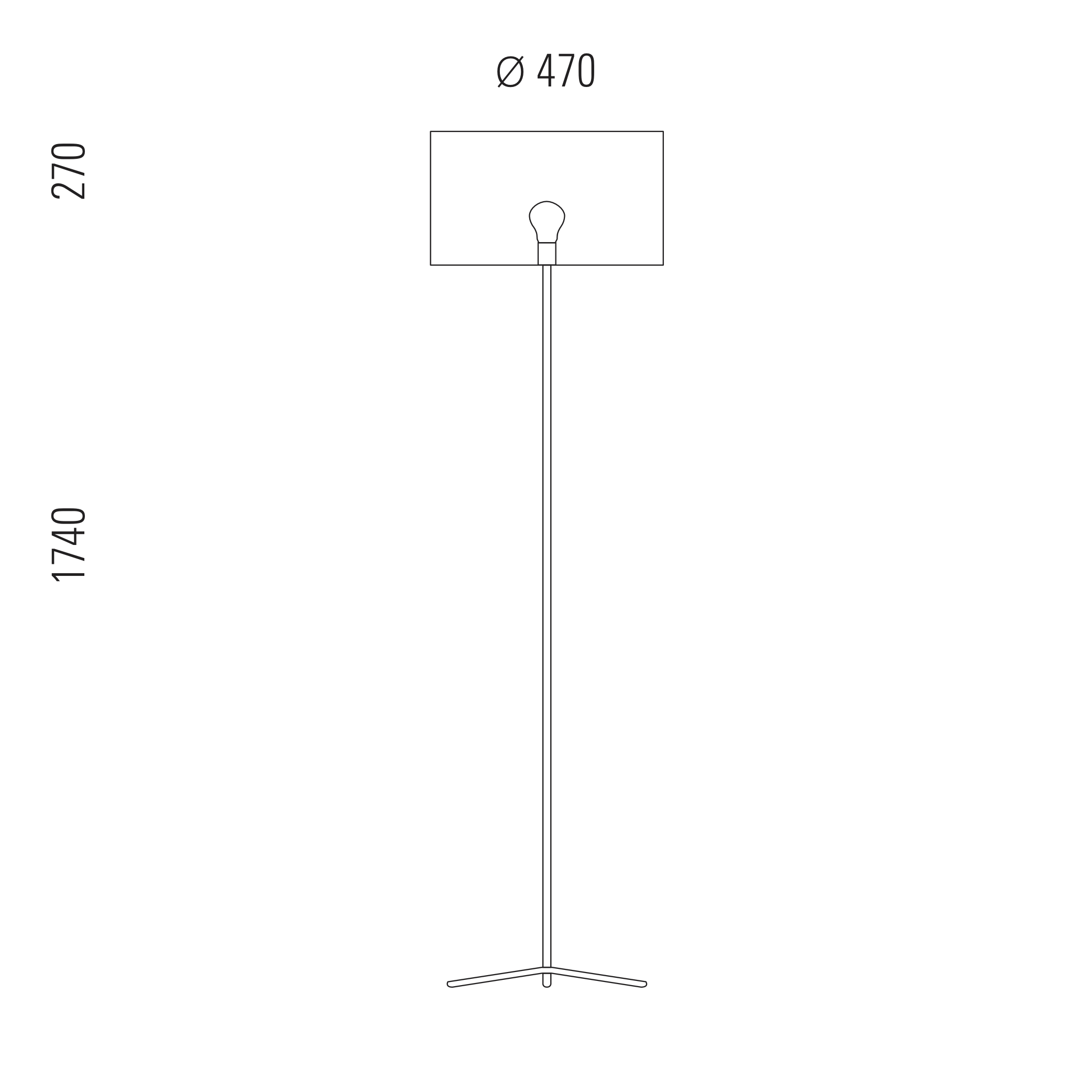 Tecnolumen - Stehleuchte BATON CSL 08-Stehlampe-Tecnolumen-TOJU Interior -