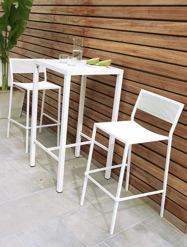 Unopiu - Ecktisch Conrad quadratisch-Tisch-Unopiu-Weiß-TOJU Interior