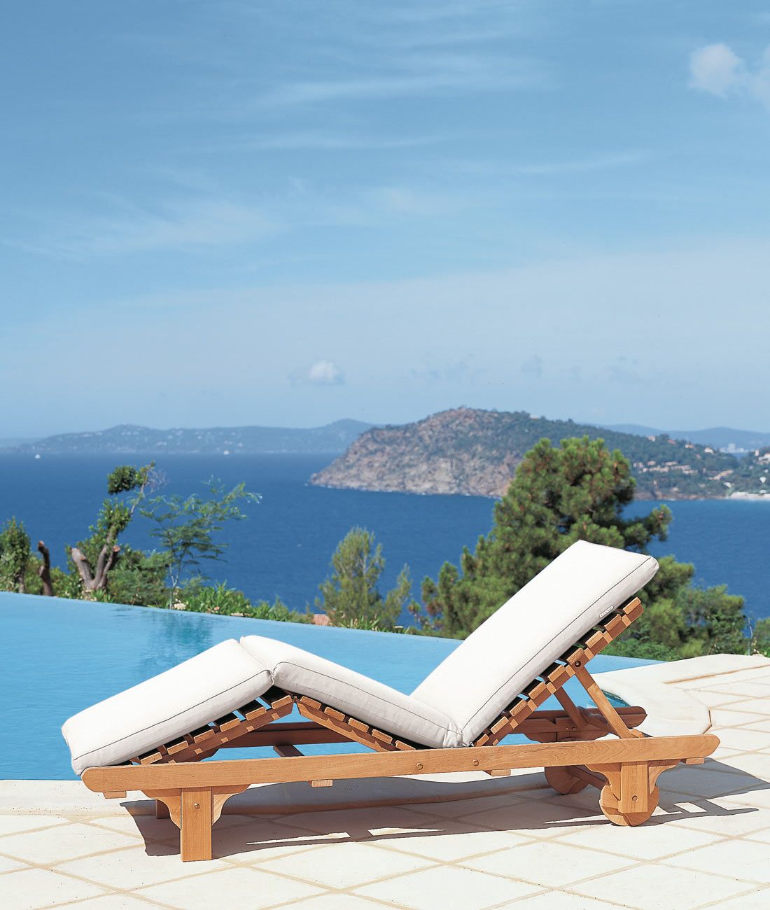 Unopiu - Gartenliege Chelsea aus Teakholz-Gartenliege-Unopiu-TOJU Interior
