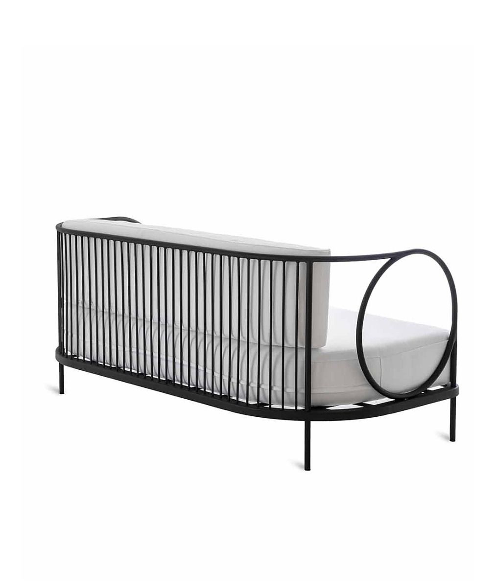 Unopiu - Sofa Ariete aus Eisen in bronze-Sofas-Unopiu-Ohne Polster-TOJU Interior