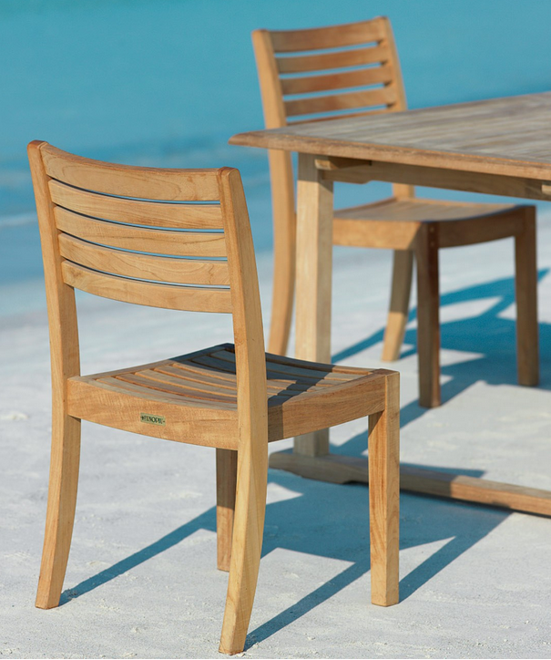 Unopiu - Stuhl Chelsea aus Teakholz-Stuhl-Unopiu-TOJU Interior