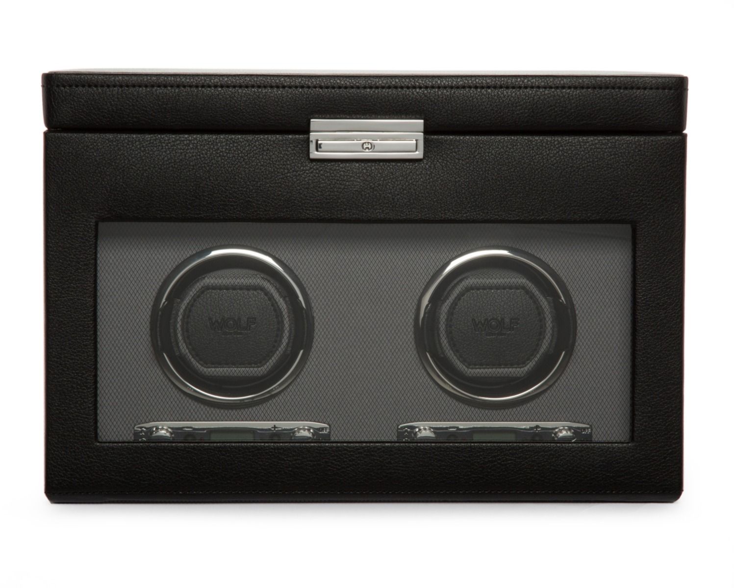 Wolf - Uhrenbeweger - VICEROY Double Winder with storage-Uhrenbeweger-Wolf 1834-TOJU Interior