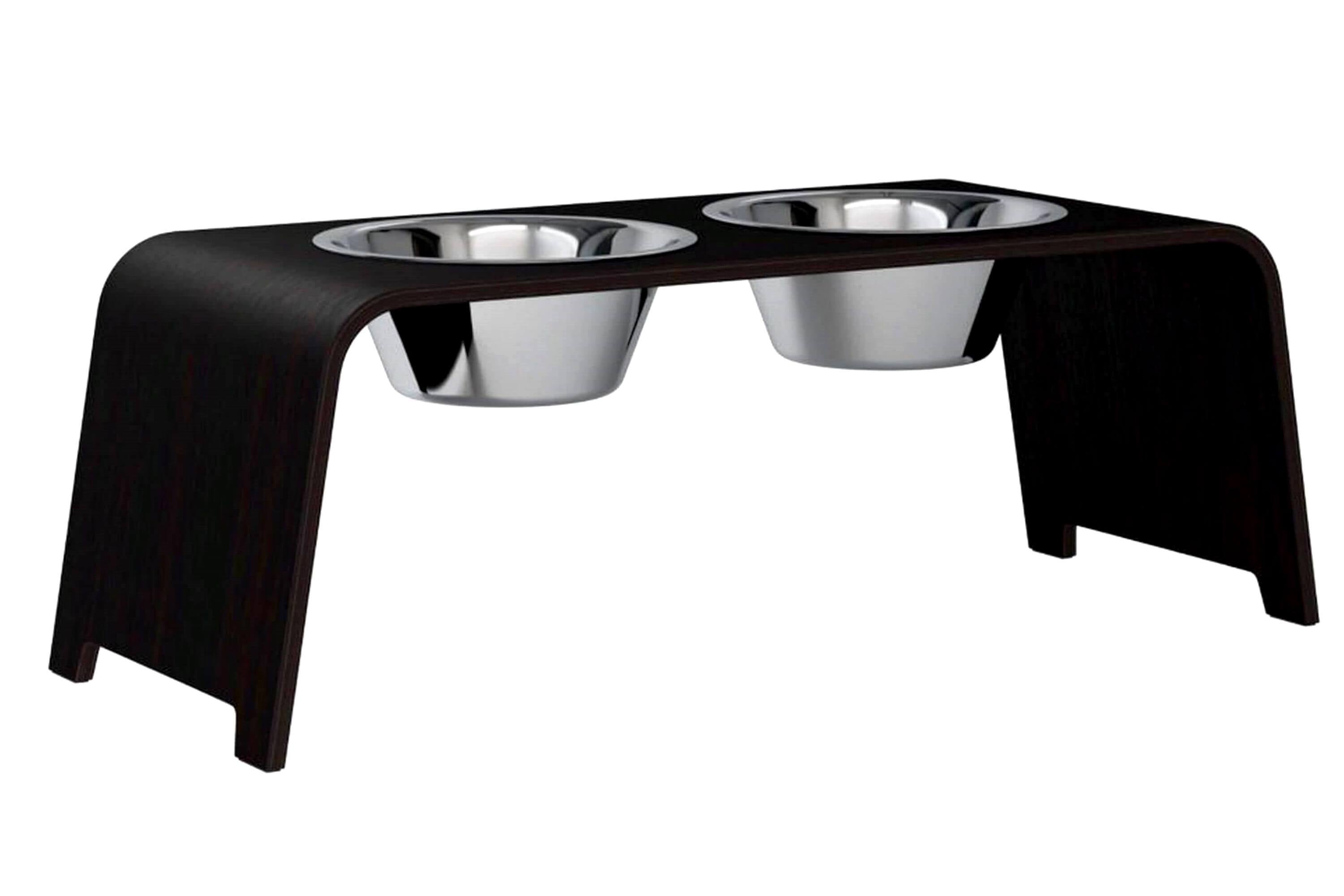 dogBar® L - Eiche dunkel mit Edelstahl-dogBar-TOJU Interior