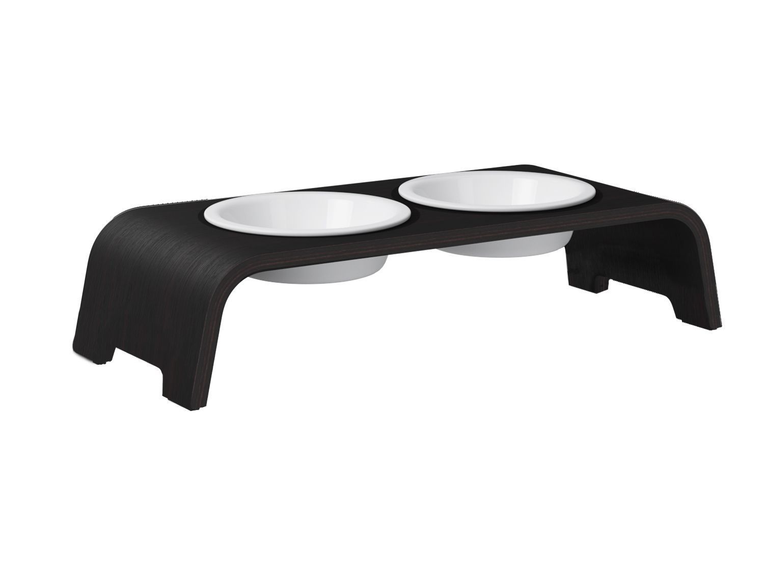 dogBar® S-large - Eiche dunkel mit Porzellan-dogBar-TOJU Interior