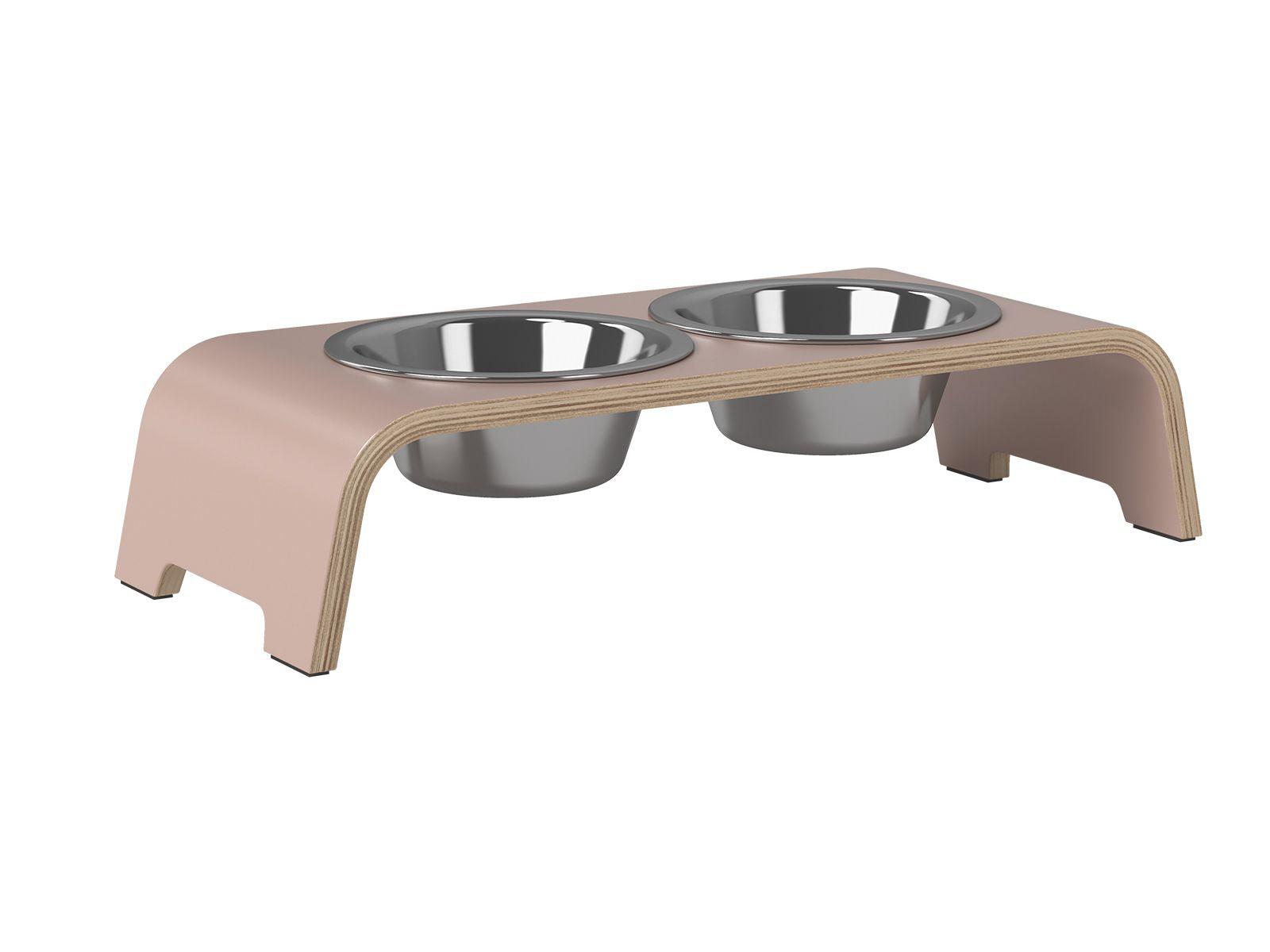 dogBar - LIMITED 2022® S - HPL antique pink with stainless steel