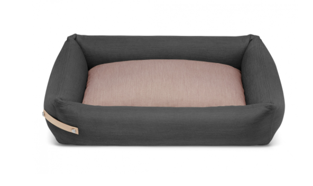Labbvenn - Hundebett Stokke-Hundebett-Labbvenn-Grey-Pink-Small - 70x55x22-TOJU Interior