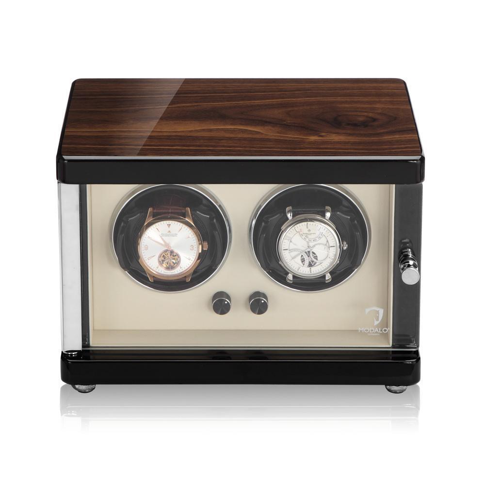 Modalo - Uhrenbeweger Ambiente MV4 für 2 Uhren-TOJU Interior