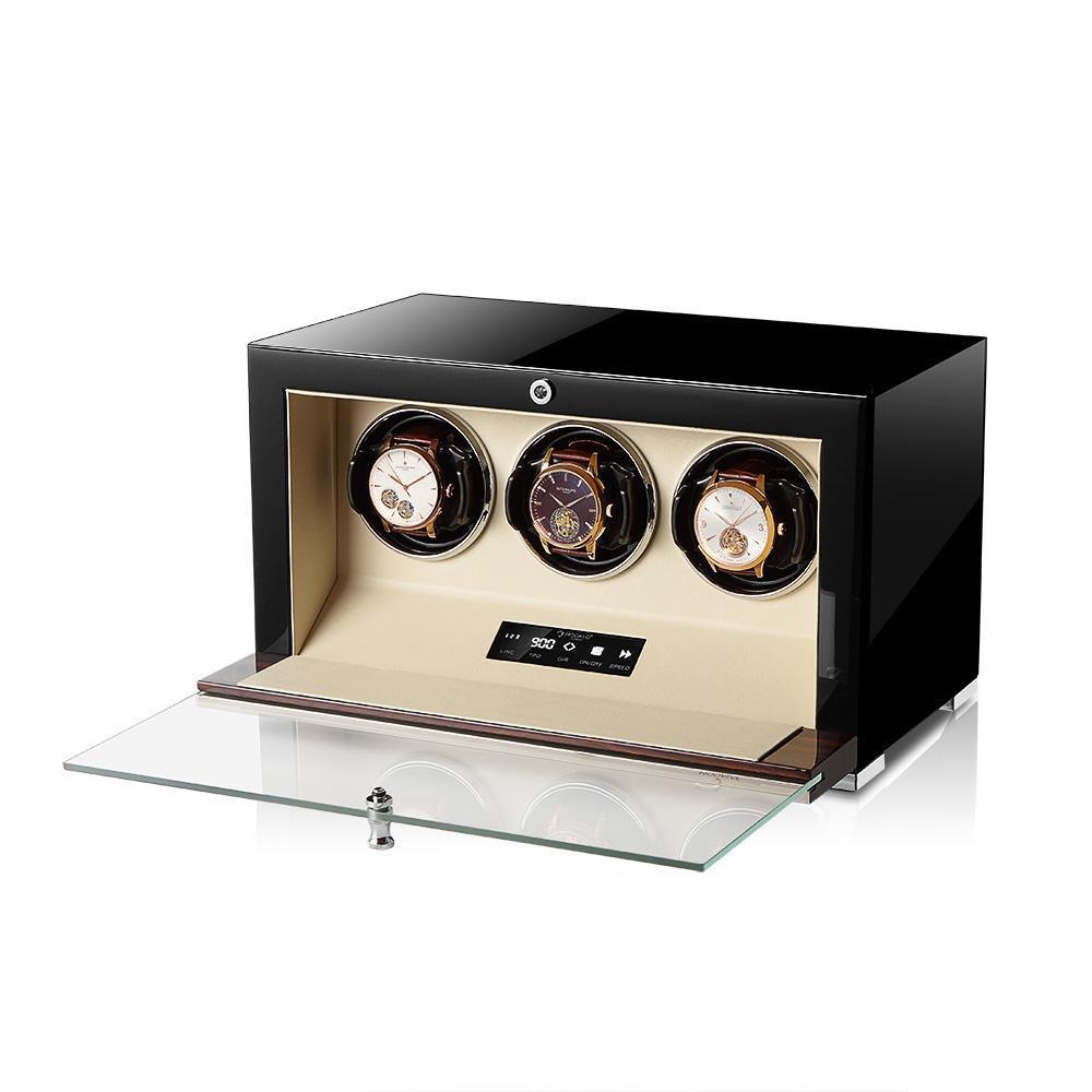 Modalo - Uhrenbeweger Clasico MV4 für 3 Uhren-TOJU Interior