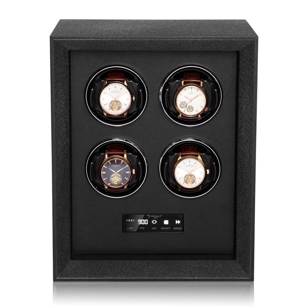 Modalo - Uhrenbeweger Safe Systems MV4 für 4 Uhren-TOJU Interior