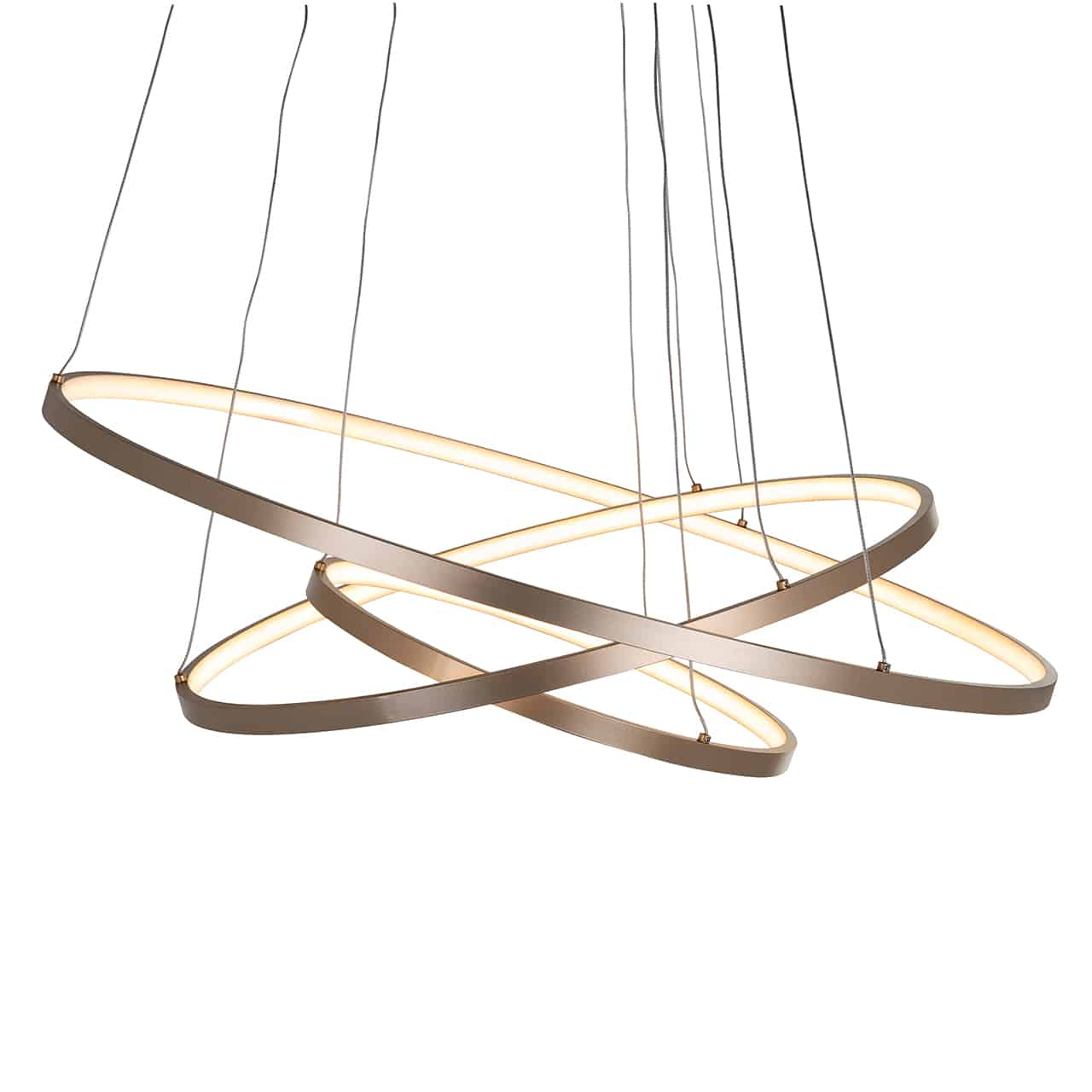 Richmond Interiors-Hängelampe Amira gold 90 Watt / LED-Richmond Interiors-TOJU Interior
