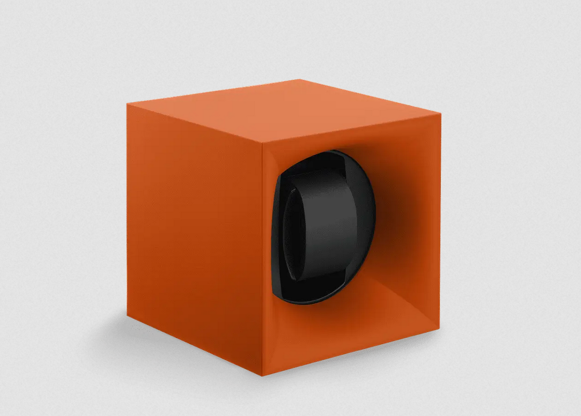 Swiss Kubik - Uhrenbeweger - Startbox Orange-Swiss Kubik-TOJU Interior