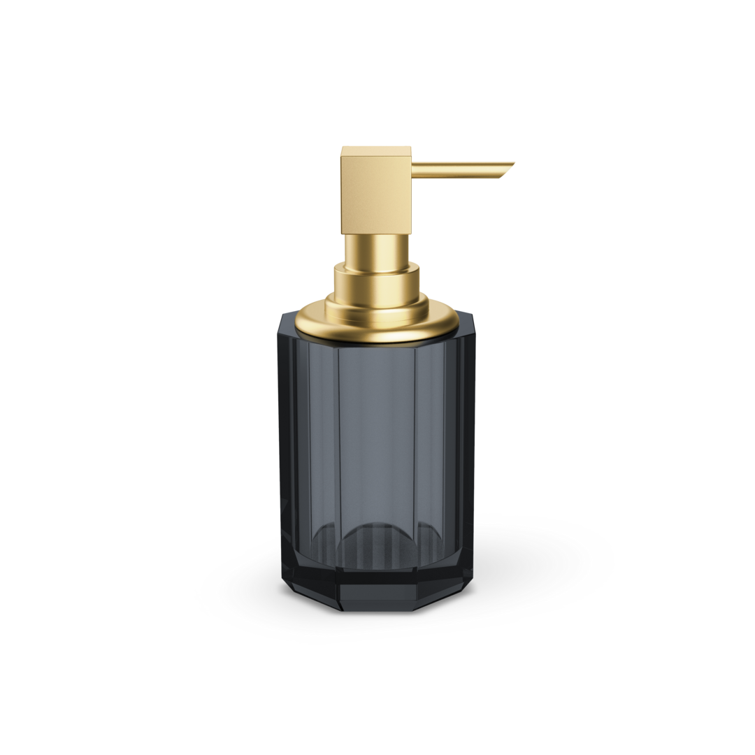 Decor Walther KR SSP 2 KRISTALL Seifenspender – Anthrazit / Gold matt 24 Karat – Art. 0943694