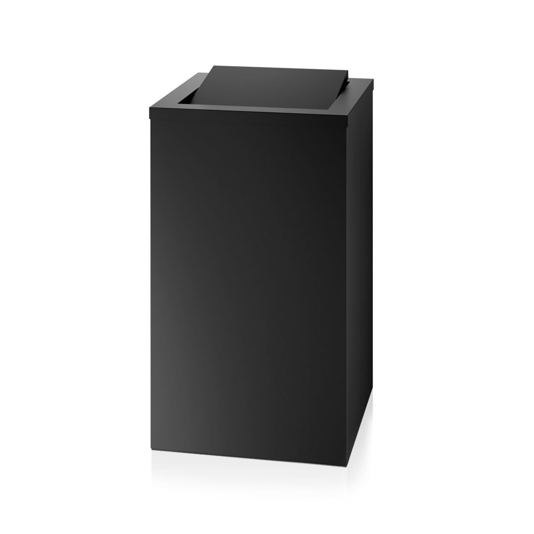 Decor Walther DW 215 Wäschebehälter – Schwarz matt – Art. 0610960