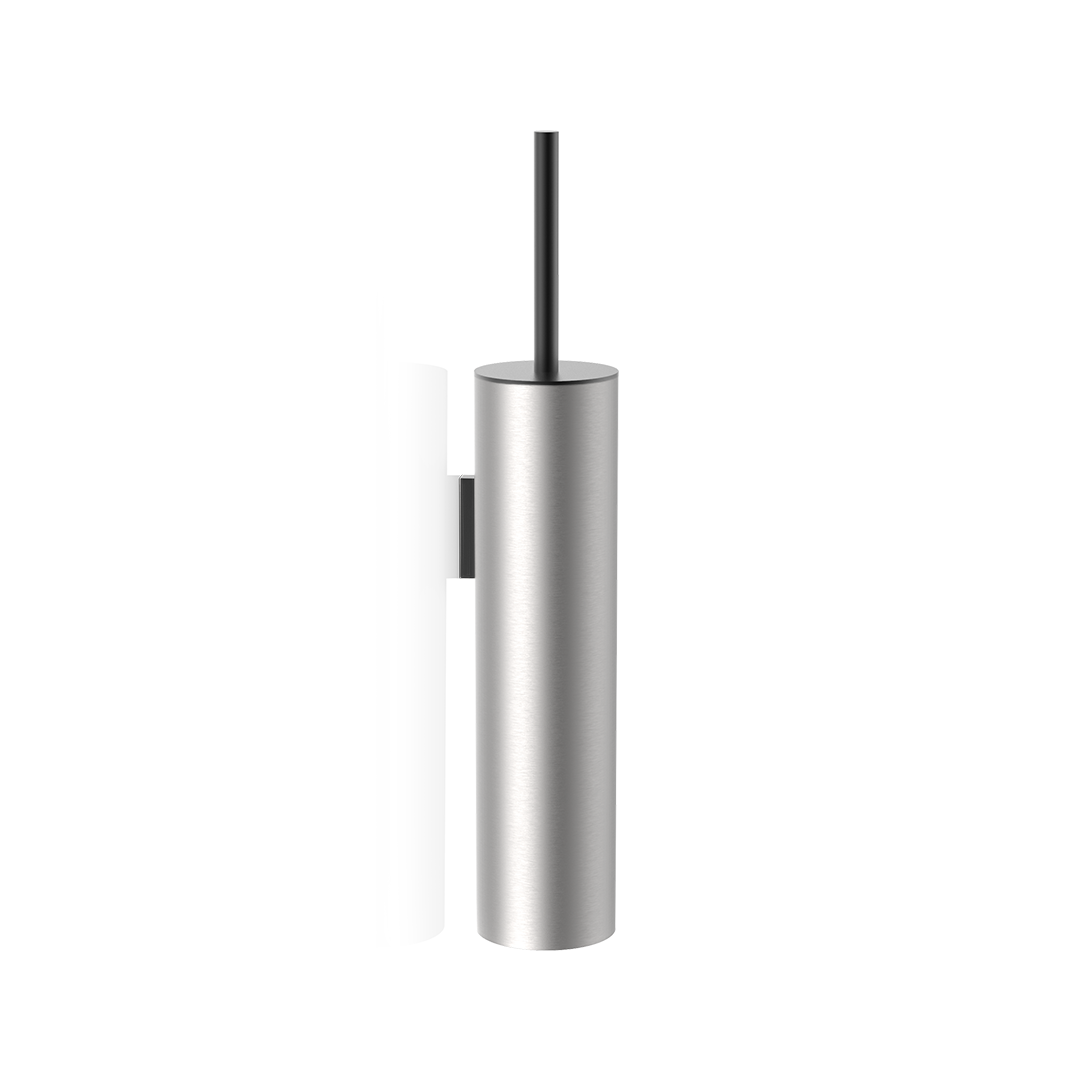 Decor Walther MK TEC WBG MIKADO Wand WC Bürstengarnitur – Edelstahl matt / Schwarz matt – Art. 0521378