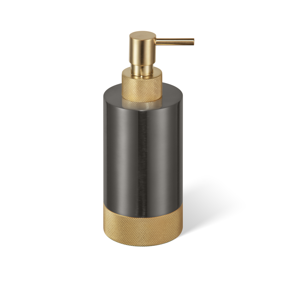 Decor Walther CLUB SSP 1 Seifenspender – Dark Metal Matt / Gold matt 24 Karat – Art. 0853567