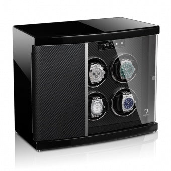 MODALO Uhrenbeweger Timeless für 4+2 Uhren – Carbon