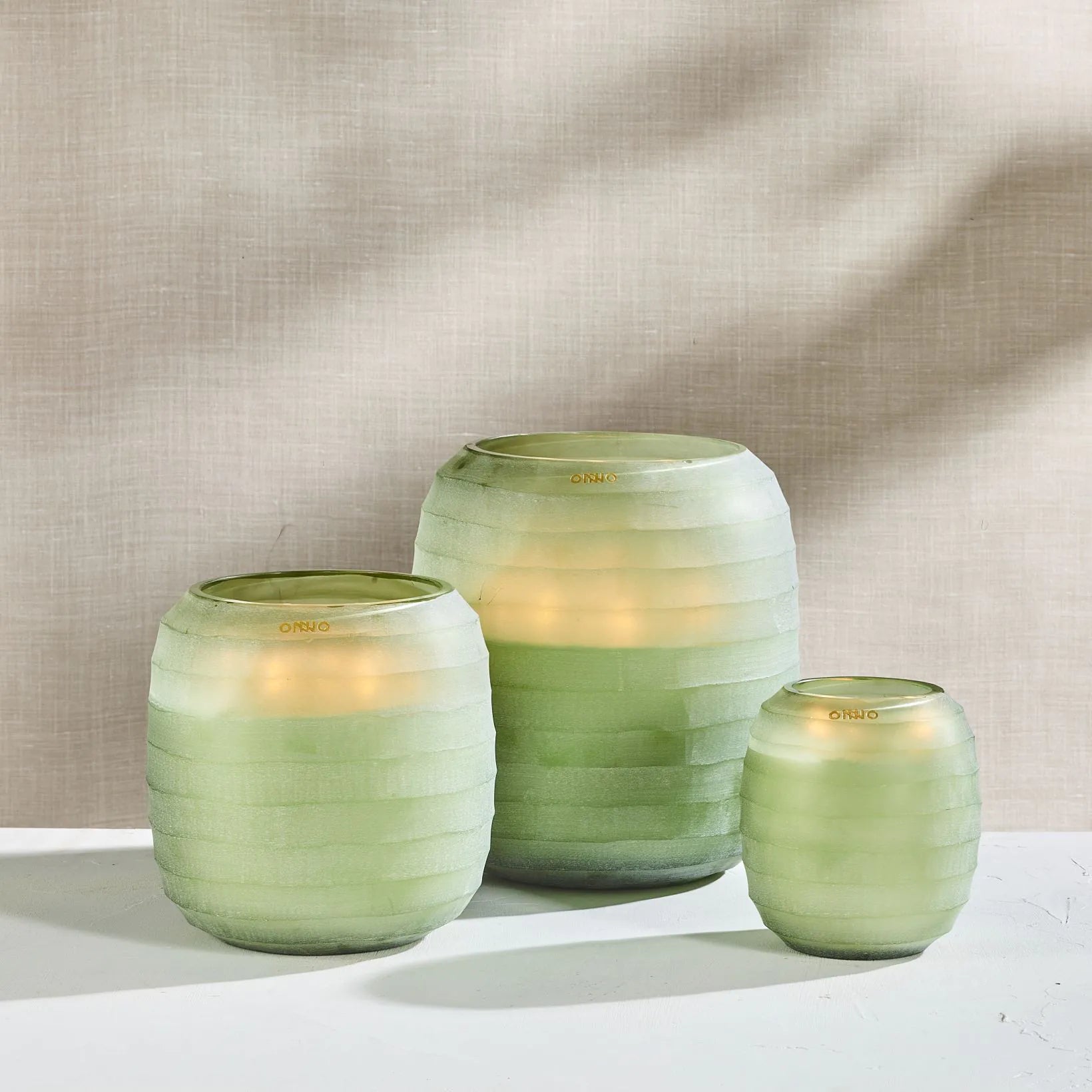 ONNO Collection Waves Green XL – ON363-Duftkerze & Home Fragrance-ONNO Collection-TOJU Interior