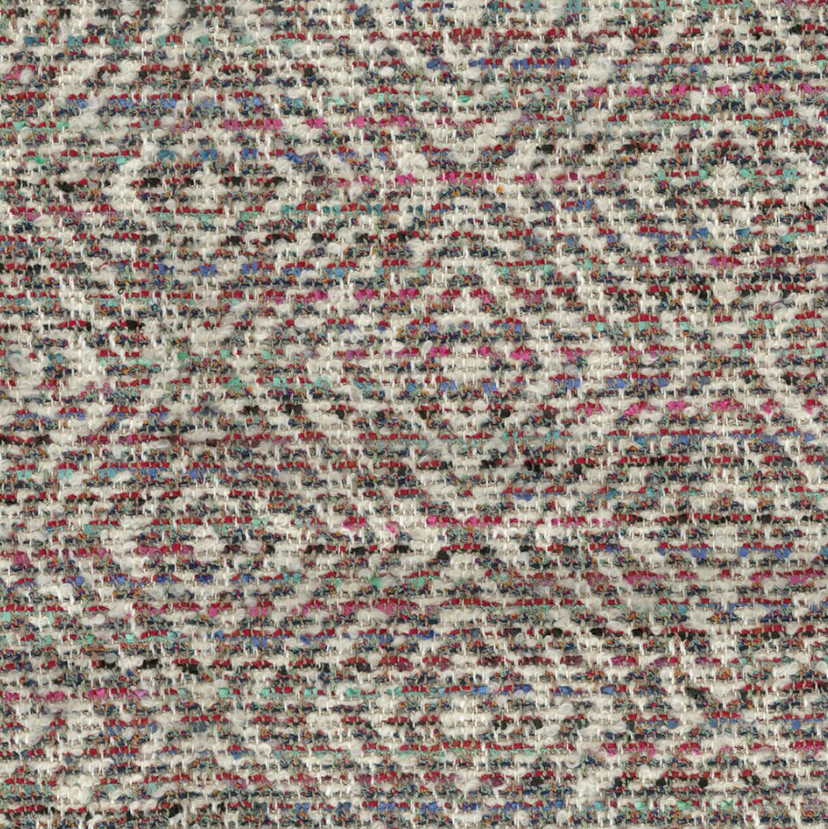 OSBORNE & LITTLE Stoff Cantata – RONDO-Stoffe-OSBORNE & LITTLE-F8060-03 Magenta / Ivory-TOJU Interior