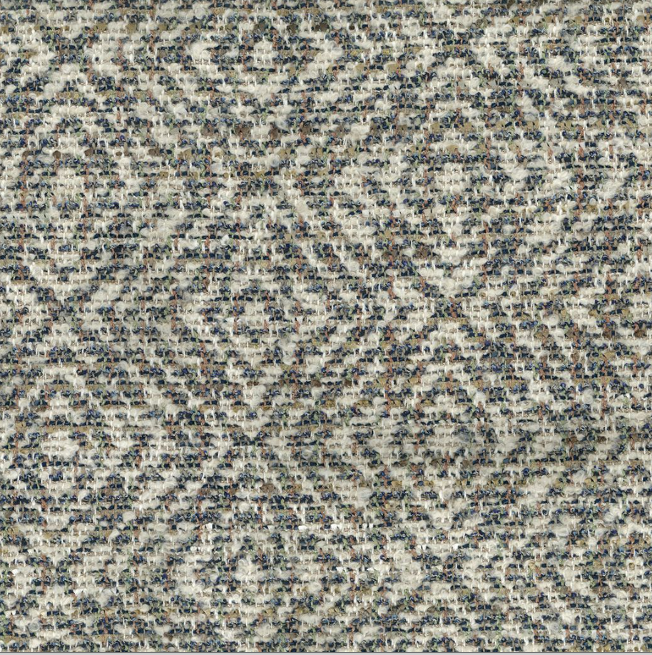 OSBORNE & LITTLE Stoff Cantata – RONDO-Stoffe-OSBORNE & LITTLE-F8060-04 Indigo / Ivory-TOJU Interior