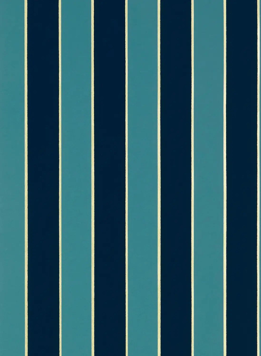 OSBORNE & LITTLE Tapete REGENCY STRIPE – RABANNA-Tapeten-OSBORNE & LITTLE-W7780-03 Peacock-TOJU Interior