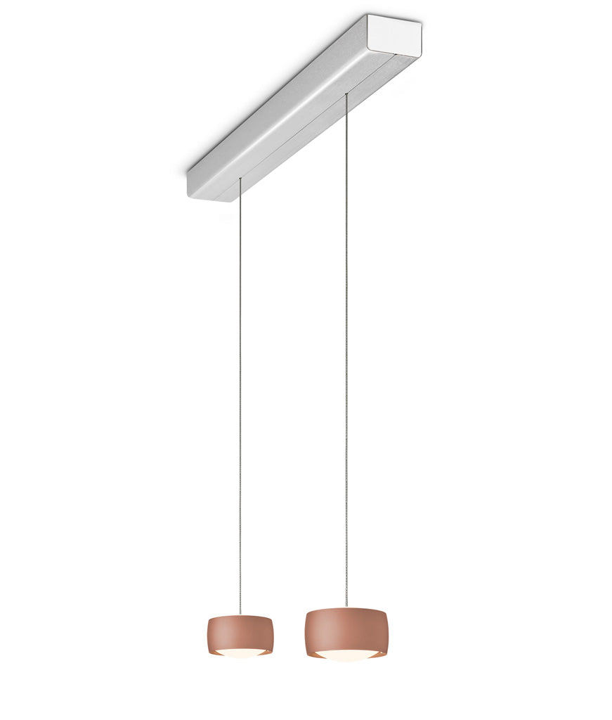 Oligo - Pendelleuchte Grace mit unsichtbarer Höhenverstellung 2 flammig-Pendelleuchte-Oligo--TOJU Interior