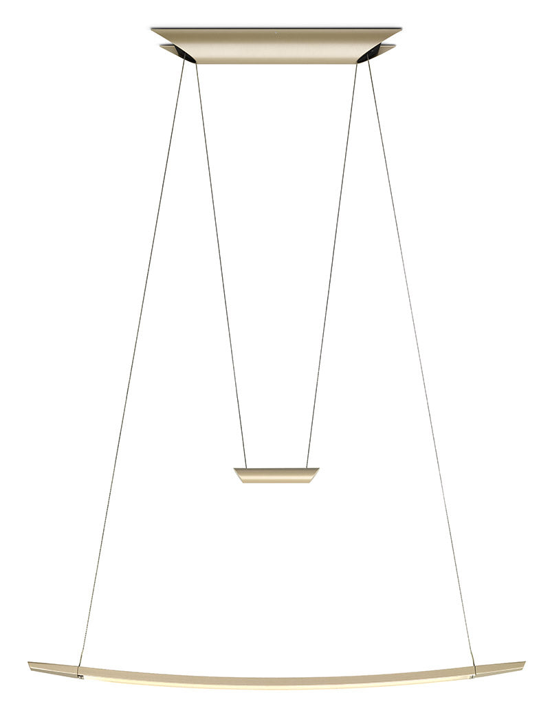 Oligo - Pendelleuchte Lisgo Sky short-Pendelleuchte-Oligo-Champagner-T42-887-30-42-TOJU Interior