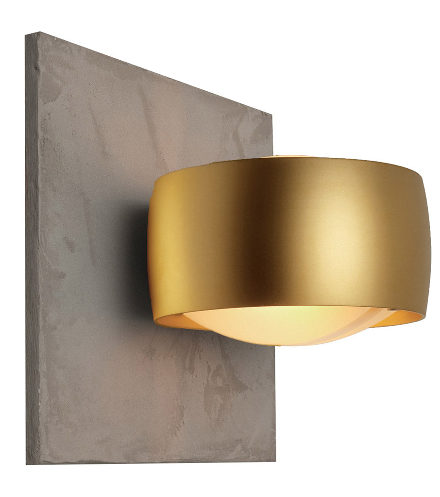 Oligo - Wandleuchte Grace unlimited-Wandleuchte-Oligo-LED - Satiniert-Beton Struktur-Gold matt-40-903-20-66-TOJU Interior