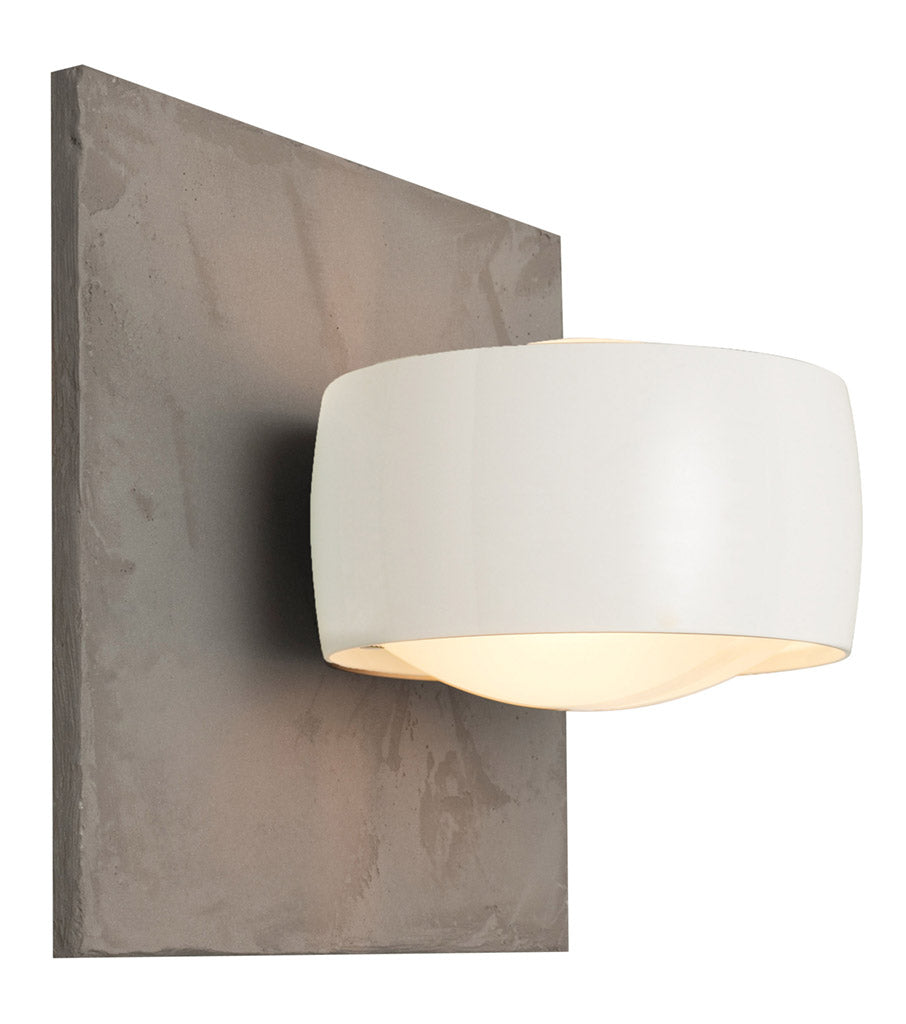 Oligo - Wandleuchte Grace unlimited-Wandleuchte-Oligo-LED - Satiniert-Beton Struktur-Weiß glänzend-40-903-20-69-TOJU Interior