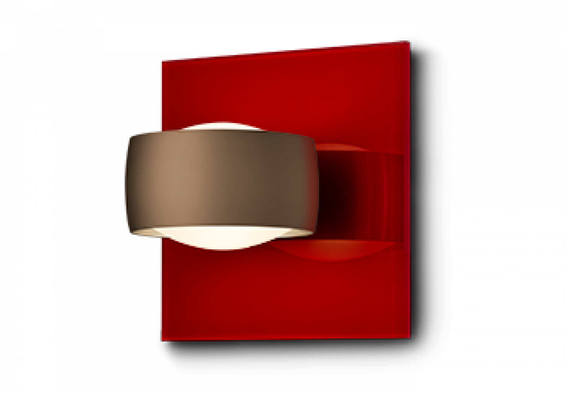 Oligo - Wandleuchte Grace unlimited-Wandleuchte-Oligo-LED - Satiniert-Rot-Brazilian brown-40-903-20-43-TOJU Interior