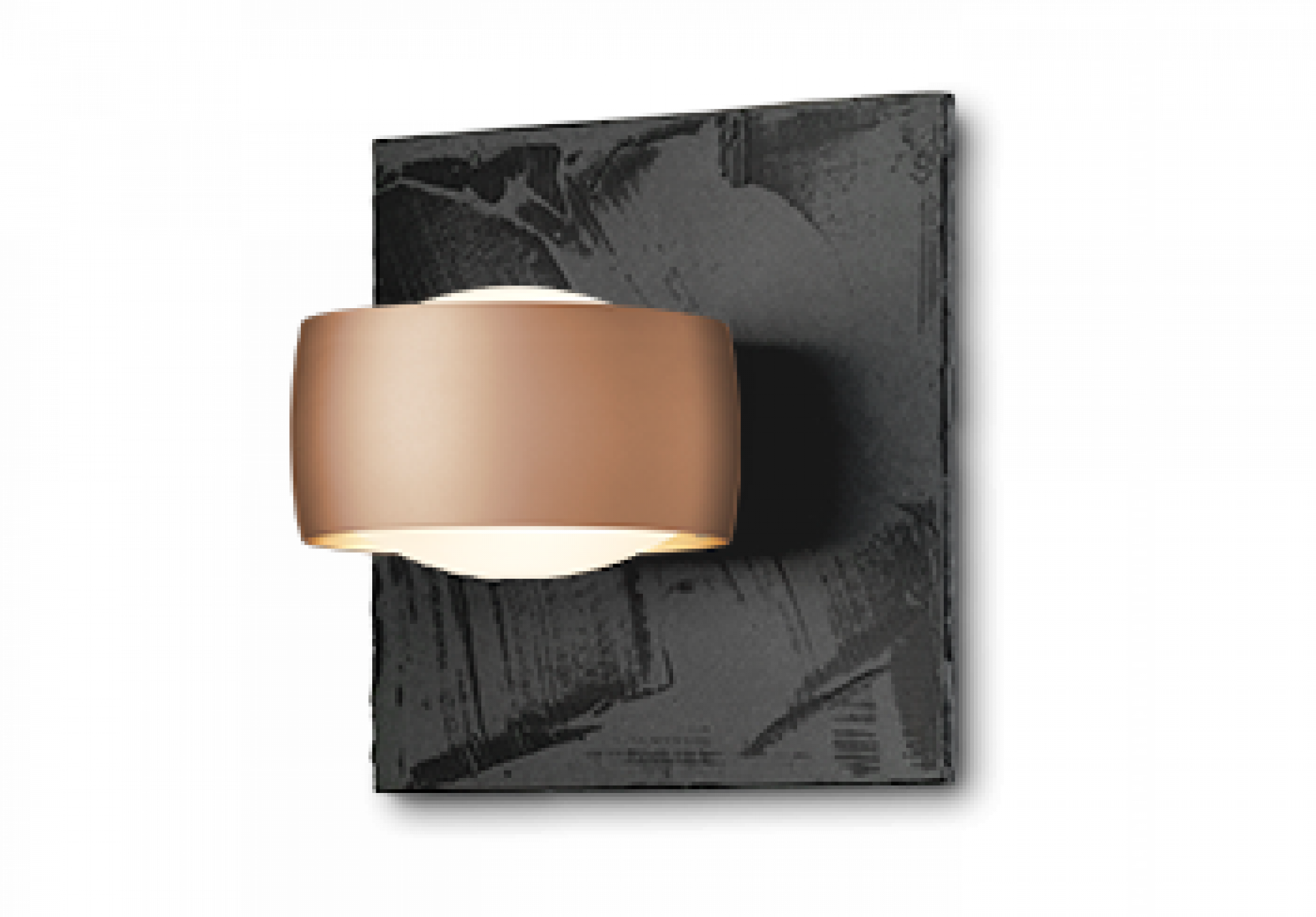 Oligo - Wandleuchte Grace unlimited-Wandleuchte-Oligo-LED - Satiniert-Schiefer Struktur-Satin copper-40-903-20-77-TOJU Interior