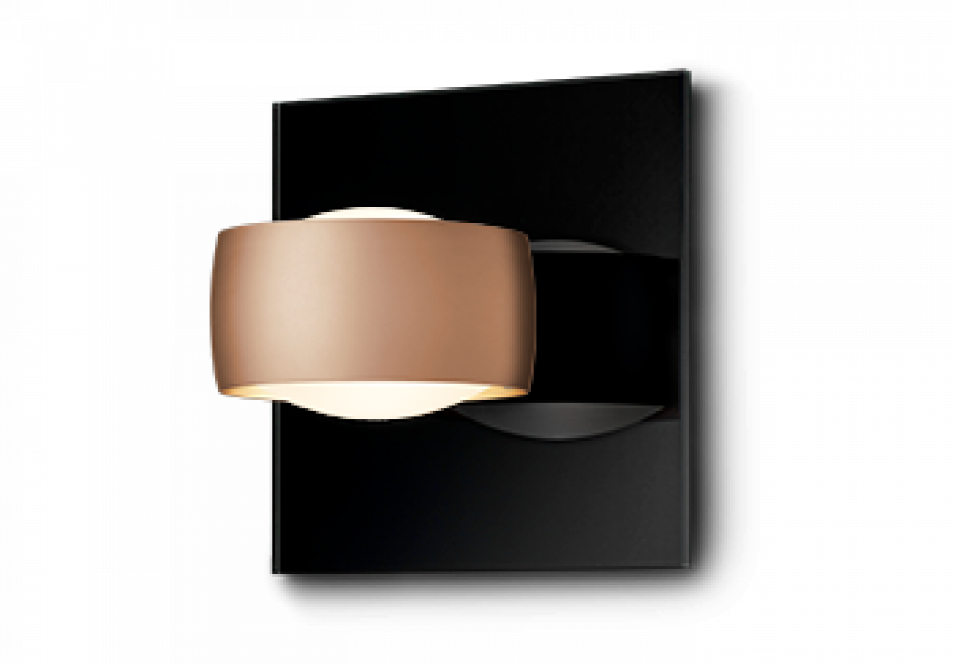 Oligo - Wandleuchte Grace unlimited-Wandleuchte-Oligo-LED - Satiniert-Schwarz-Satin copper-40-903-20-32-TOJU Interior