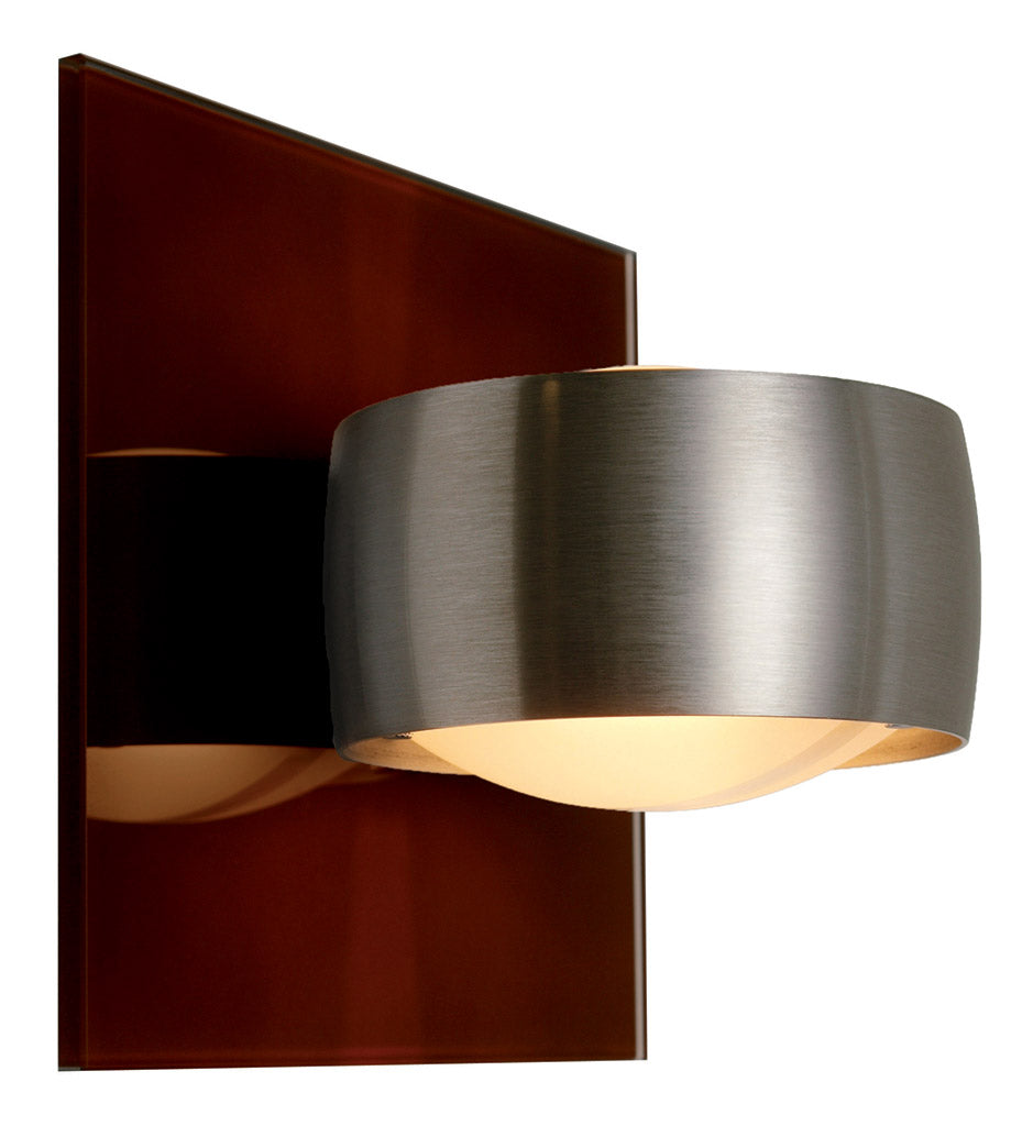Oligo - Wandleuchte Grace unlimited-Wandleuchte-Oligo-LED - Satiniert-Tabak-Aluminium gebürstet-40-903-20-49-TOJU Interior