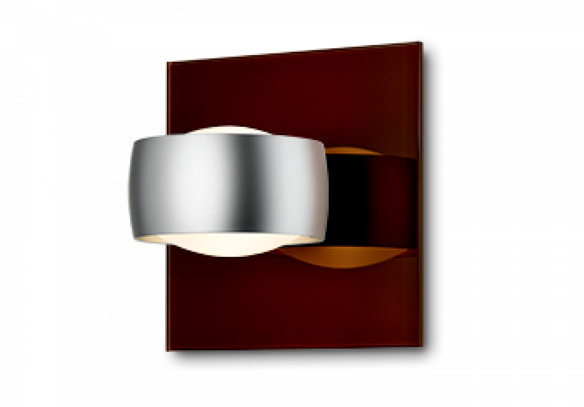 Oligo - Wandleuchte Grace unlimited-Wandleuchte-Oligo-LED - Satiniert-Tabak-Chrom matt-40-903-20-47-TOJU Interior