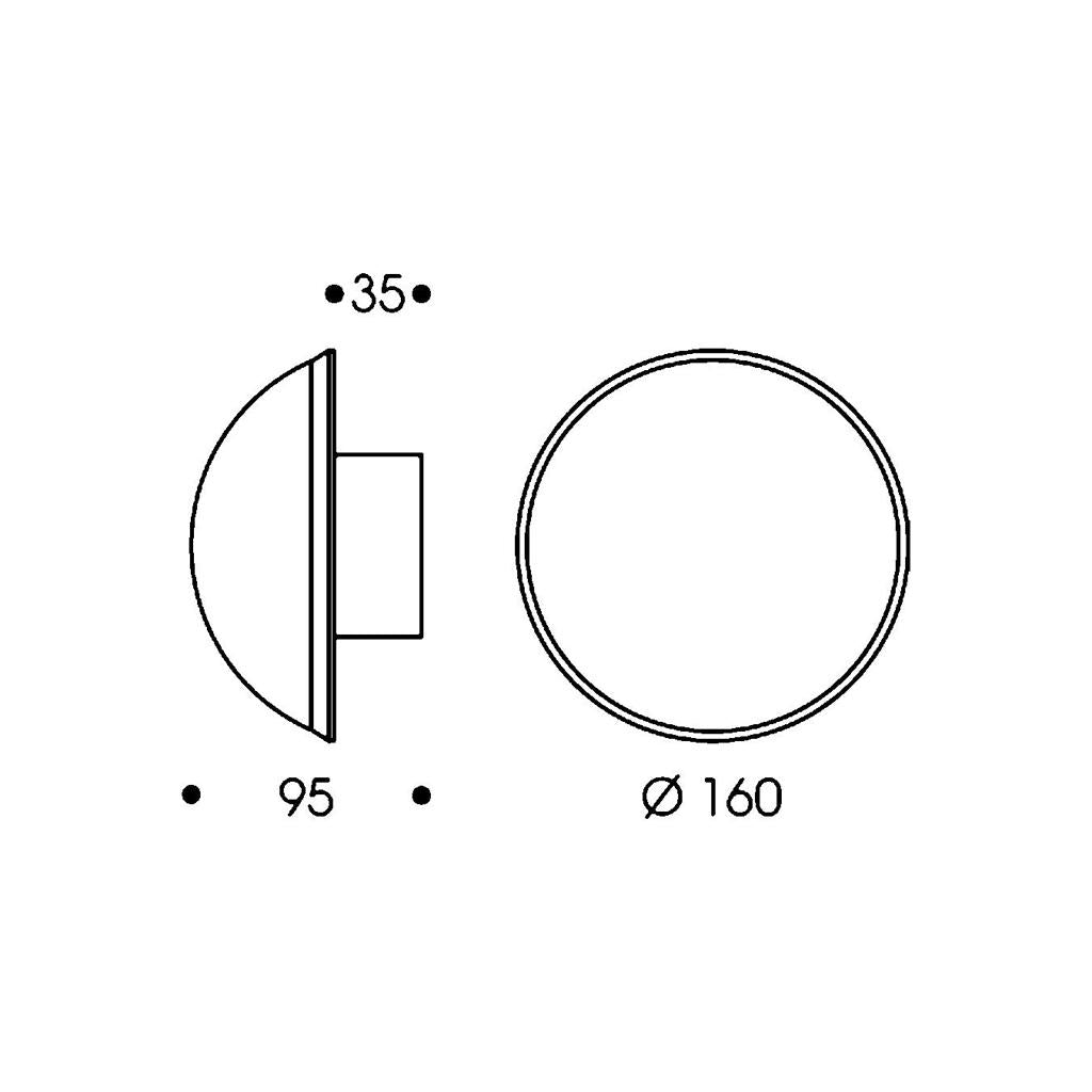 Oligo - Wandleuchte Volana LED Wandleuchte-Wandleuchte-Oligo-Weiß matt-40-856-10-21-TOJU Interior