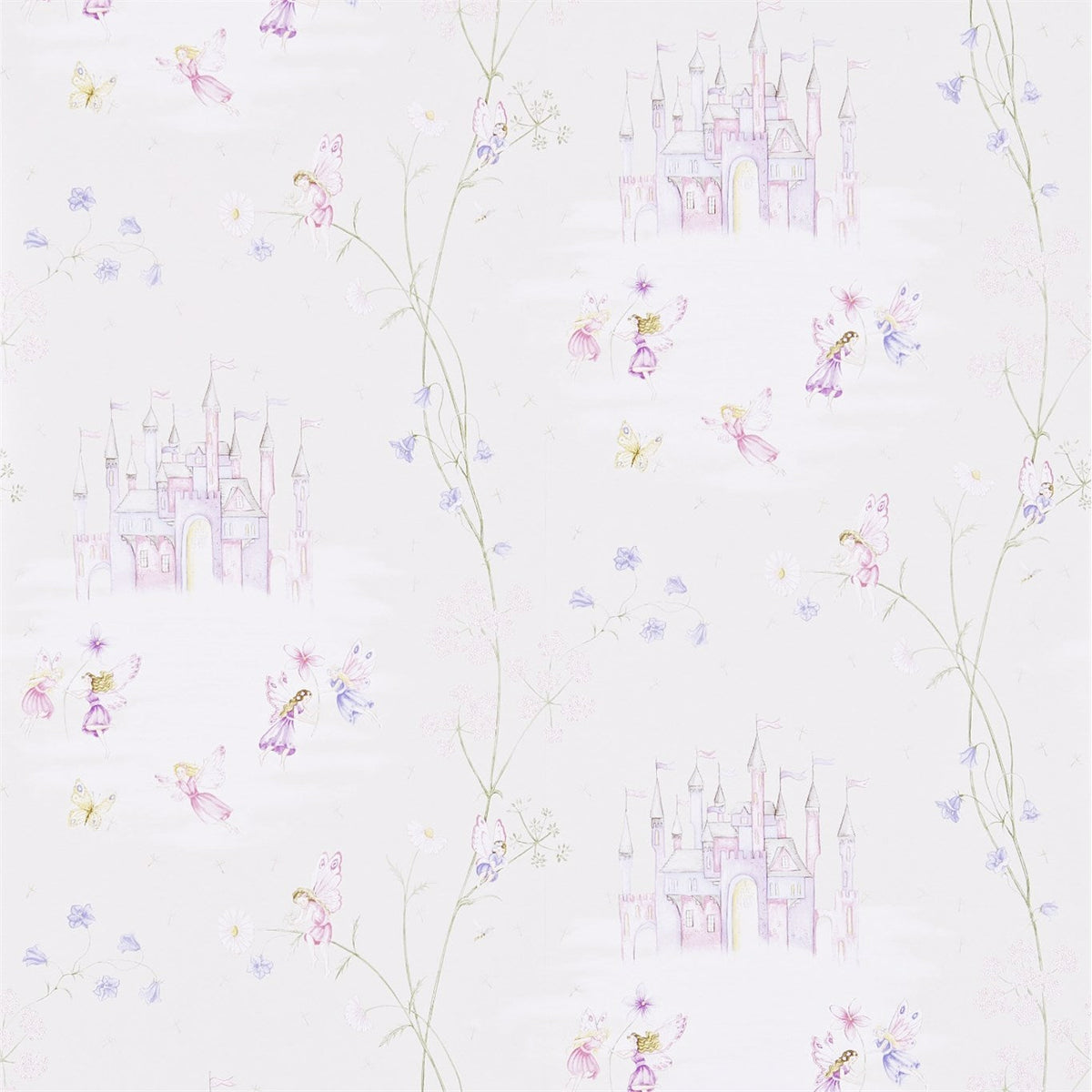 Sanderson - Tapete Fairy Castle-Tapeten-Sanderson-VANILLA 214047-DLIT214047-Toju Interior