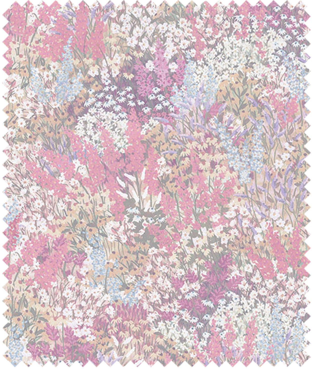 Cole & Son – Stoff Grande Fleur Linen Union – F121/1004 – Cerise & Eau de Nil