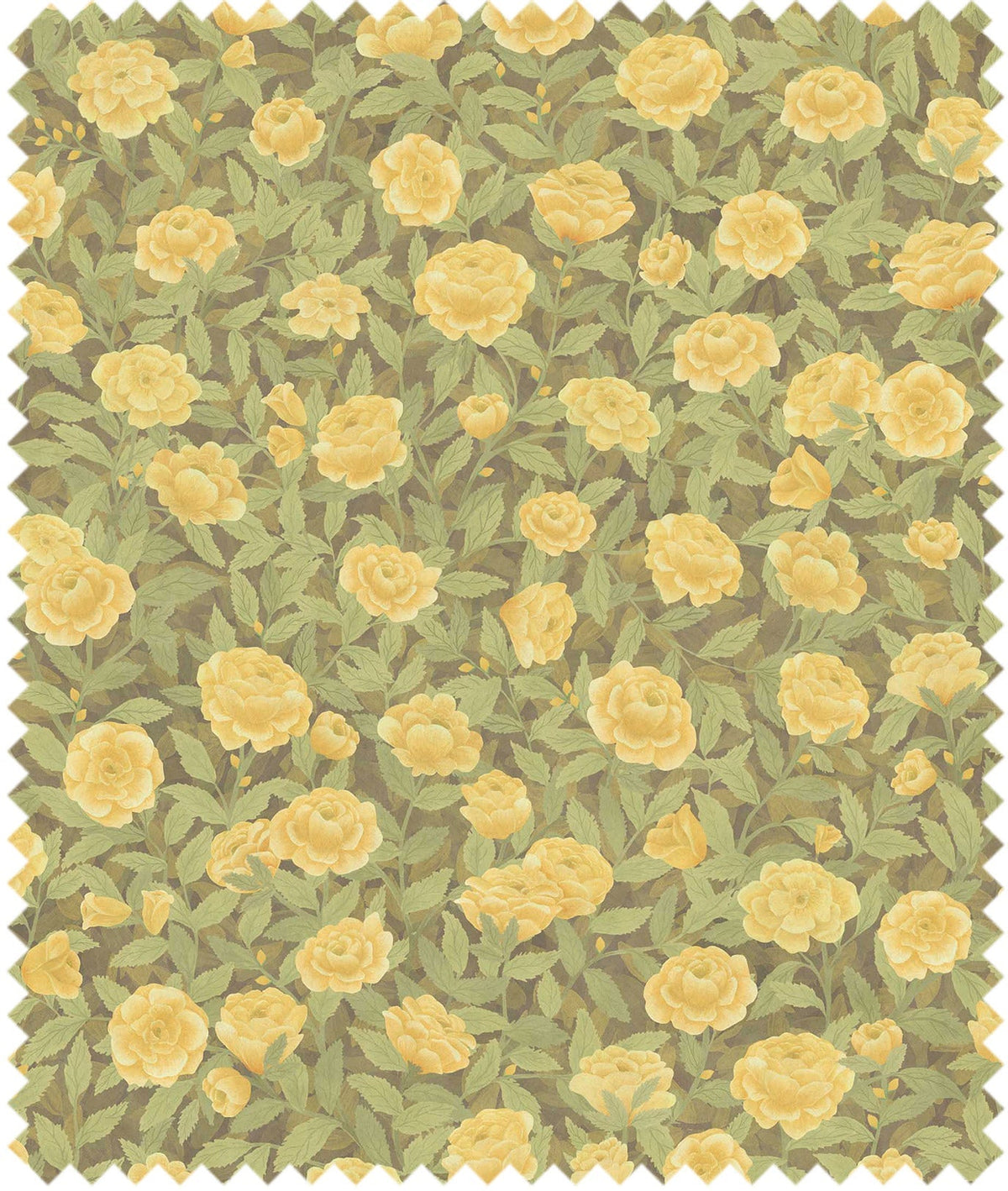 Cole & Son – Stoff Idyll Roses Linen Union – F121/2011 – Honey Citrine