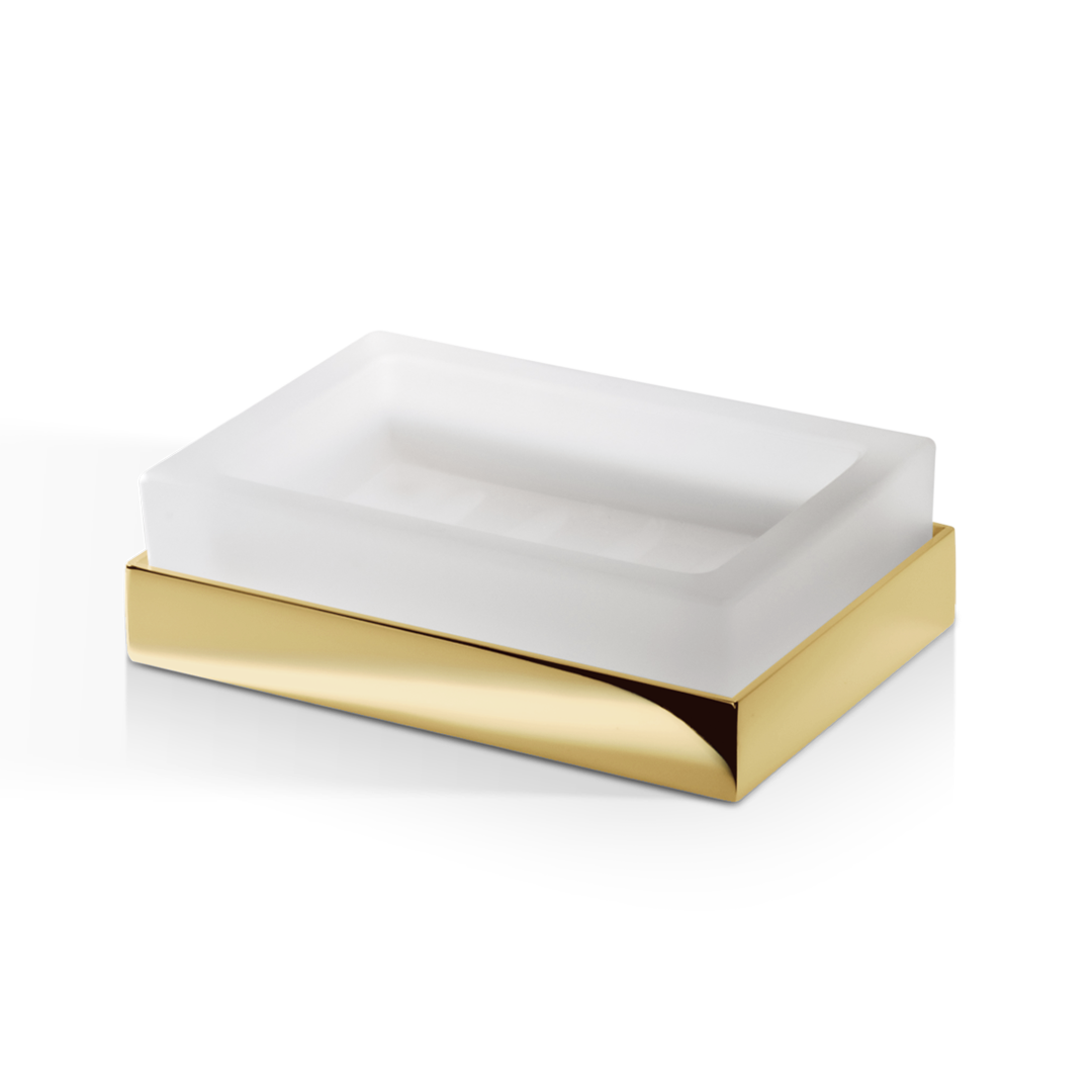 Decor Walther CORNER Seifenschale – Gold 24 Karat – Art. 0562620