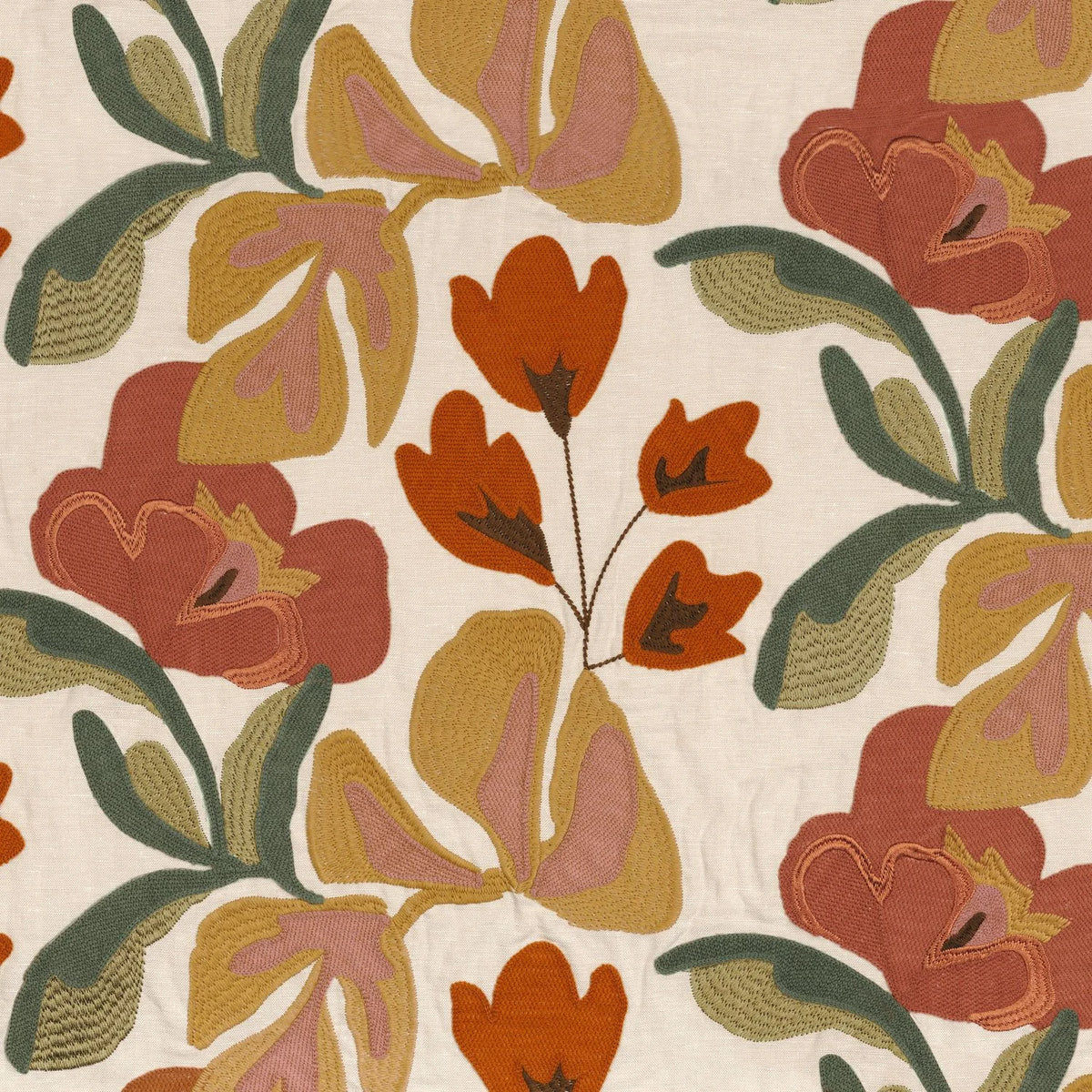 Casamance Ayana – Kaki Terracotta – 41350278