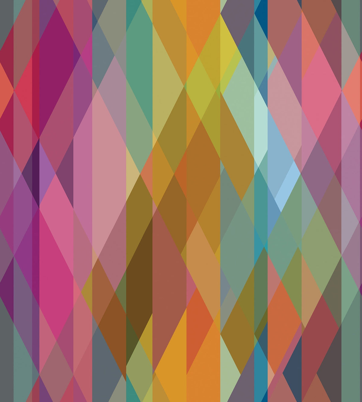 Cole & Son Prism Bright Multi on Fuchsia 105/9040 – Muster